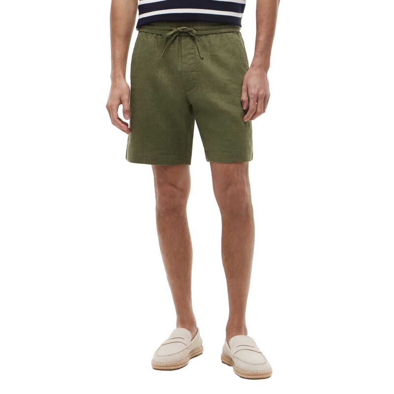 Tommy Hilfiger Dover Linen Blend 8" Inseam Chino Shorts image number 0